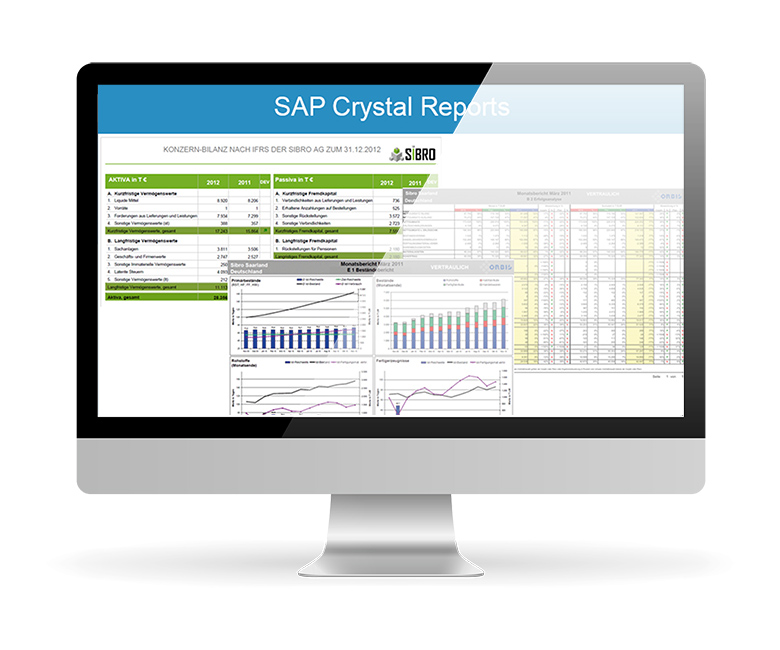 SAP Crystal Reports ist ein Werkzeug zur Erstellung von formatierten Berichten