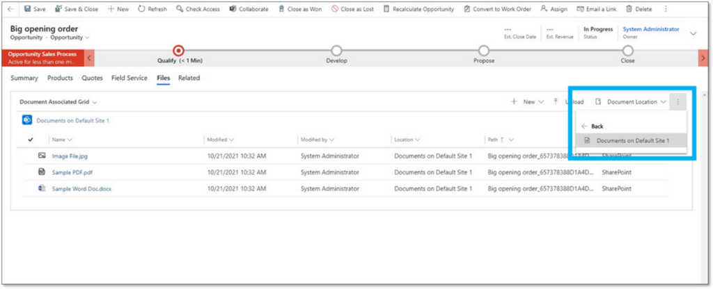 Dokumentenablage SharePoint online