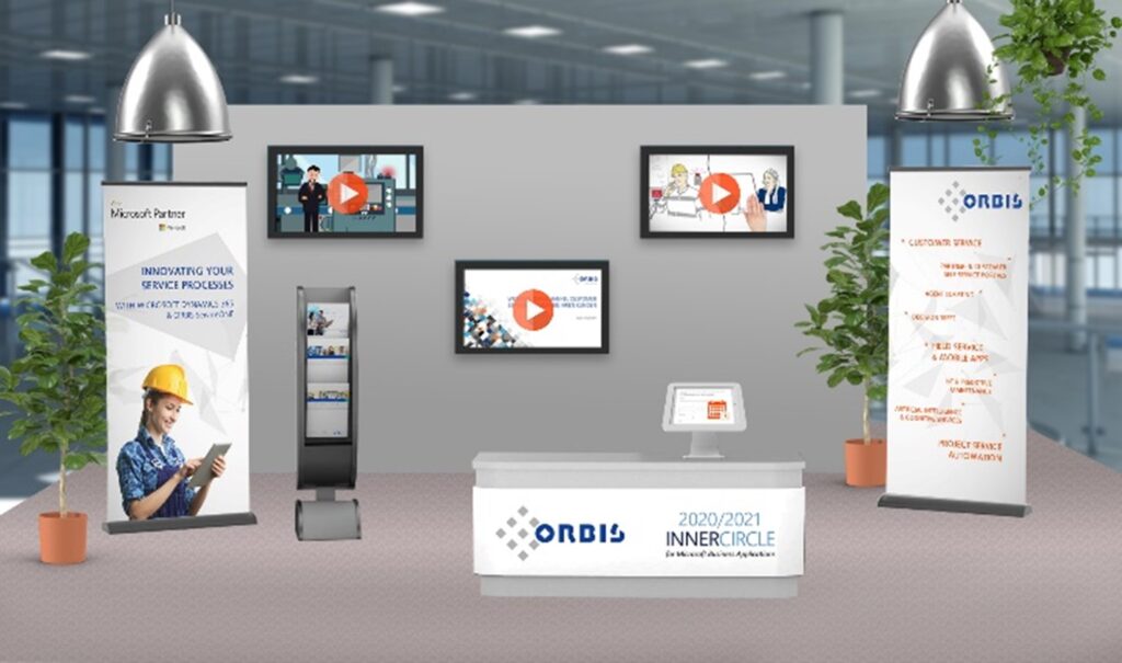 ORBIS Messestand online