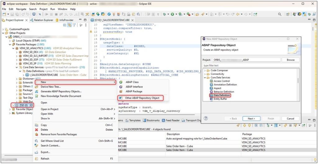 Überblick zu Custom VDM Views: ABAP Development Tools Custom VDM Views: ABAP Development Tools