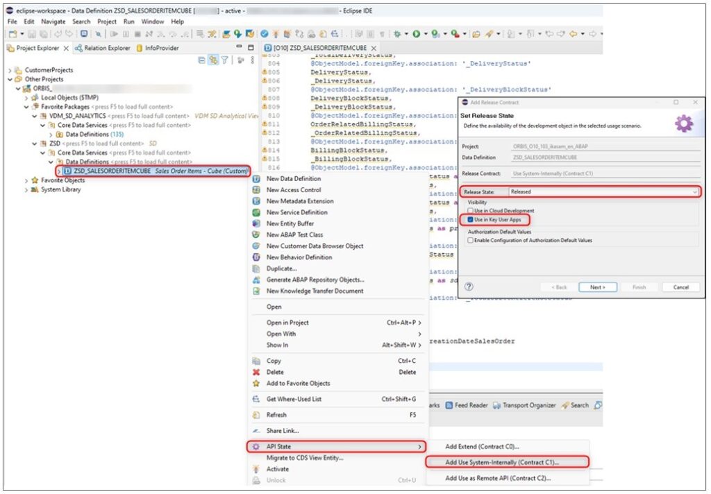 Überblick zu Custom VDM Views: ABAP Development Tools – Fiori App Custom VDM Views: ABAP Development Tools – Fiori App