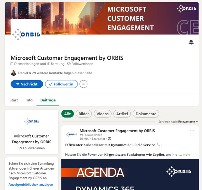 Fokusseite Microsoft CE by ORBIS