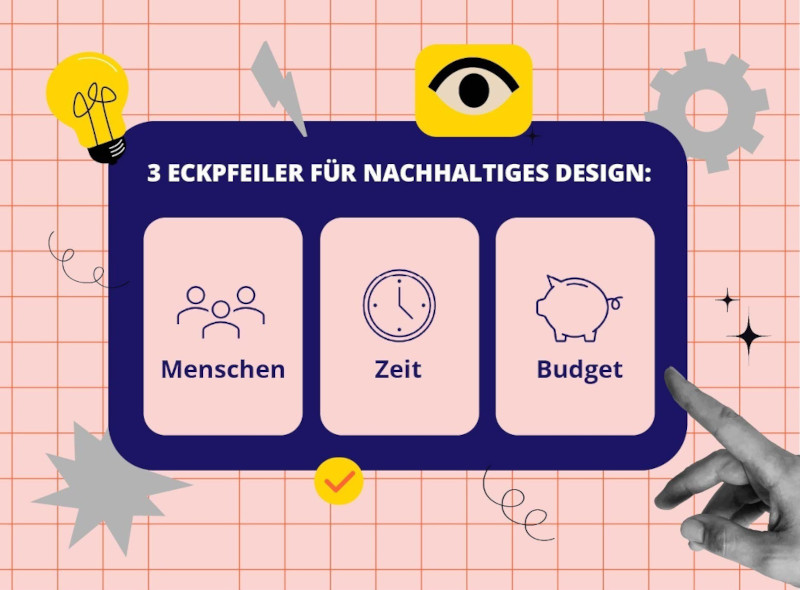 Die drei Eckpfeiler für nachhaltiges UI/UX-Design Eckpfeiler UI/UX-Design