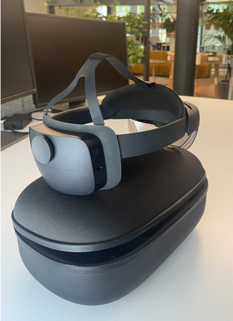 Microsoft HoloLens 2 Rückansicht Microsoft HoloLens 2 Rückansicht