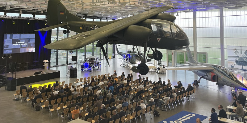 Unsere ORBIS Customers Connect im Dornier Museum in Friedrichshafen Vortrag im Dornier Museum