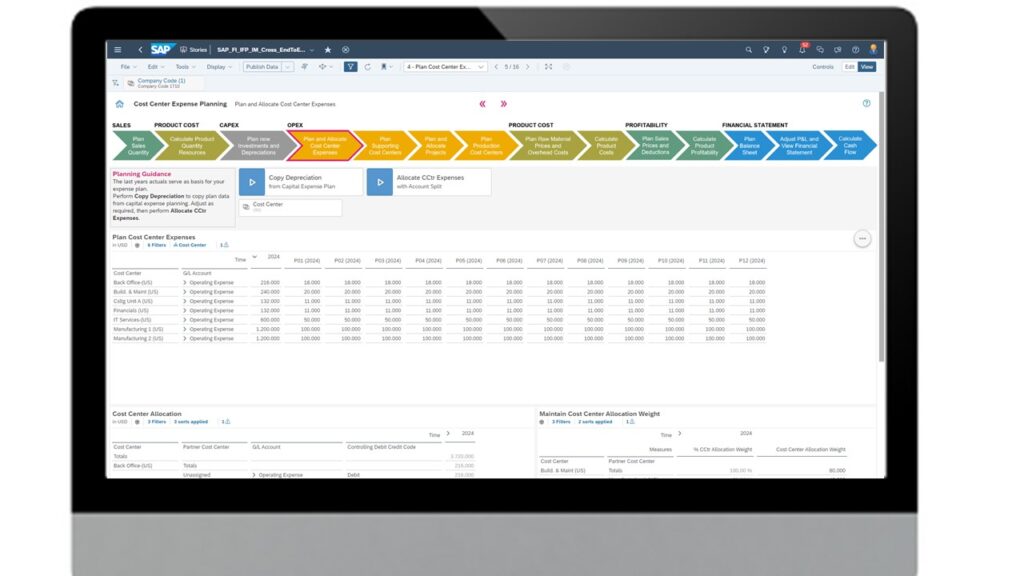 Primärkostenplanung und Kostenverteilung bzw. Umlage Primärkostenplanung & Kostenverteilung