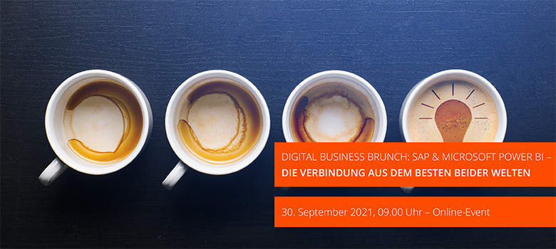 Online Event zu Microsoft Power BI Business Brunch Online Event zu Microsoft Power BI und SAP mit Experten von ORBIS