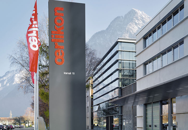 Standort von Oerlikon Balzers in Liechtenstein Standort Oerlikon Balzers