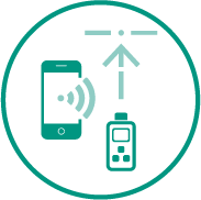 Performance of automated measurement with a Bluetooth-compatible laser distance meter on the building: measure even in the most confined space Precise measuring with Bosch distance meter