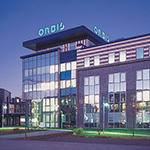 Exterior view of the main building of ORBIS Exterior view of the main building of ORBIS