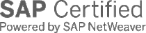Logo SAP Certified Powered by SAP Netweaver