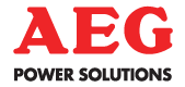 Logo der AEG Power Solutions GmbH