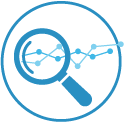 Predictive analytics Predictive analytics with cloud ERP icon