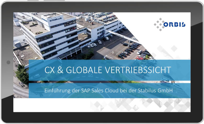Stabilus schafft mit ORBIS und SAP Sales Cloud eine globale Vertriebssicht.