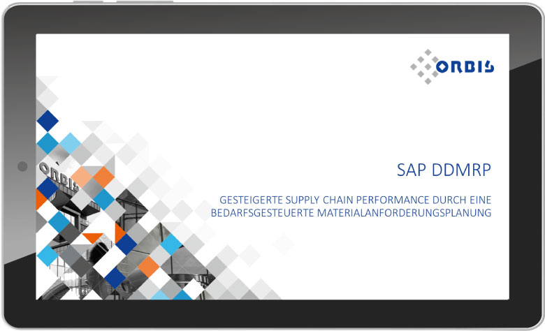 Webcast SAP DDMRP Webcast SAP DDMRP: Gesteigerte Supply Chain Performance durch eine bedarfsgesteuerte Materialanforderungsplanung