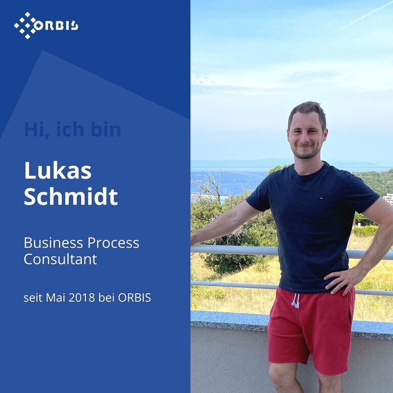 Auch Lukas ist Teil unserer Reihe „We are ORBIS“ und unterstützt als Business Process Consultant unseren... Auch Lukas ist Teil unserer Reihe „We are ORBIS“ und unterstützt als Business Process Consultant unseren...
